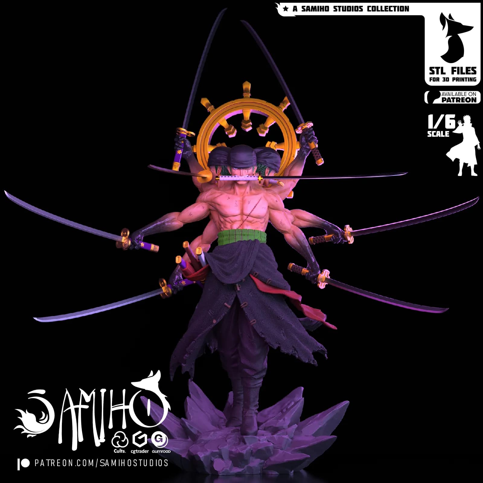 STL - Roronoa Zoro Asura