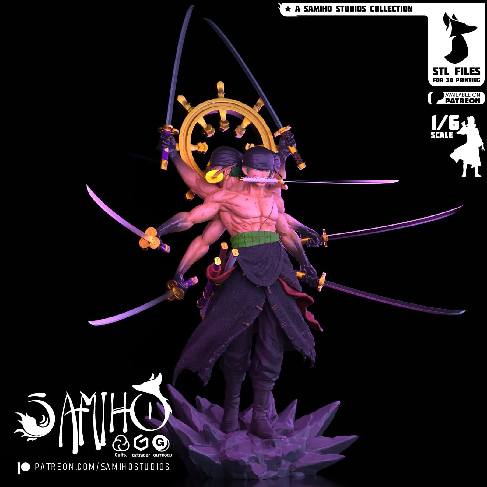 STL - Roronoa Zoro Asura