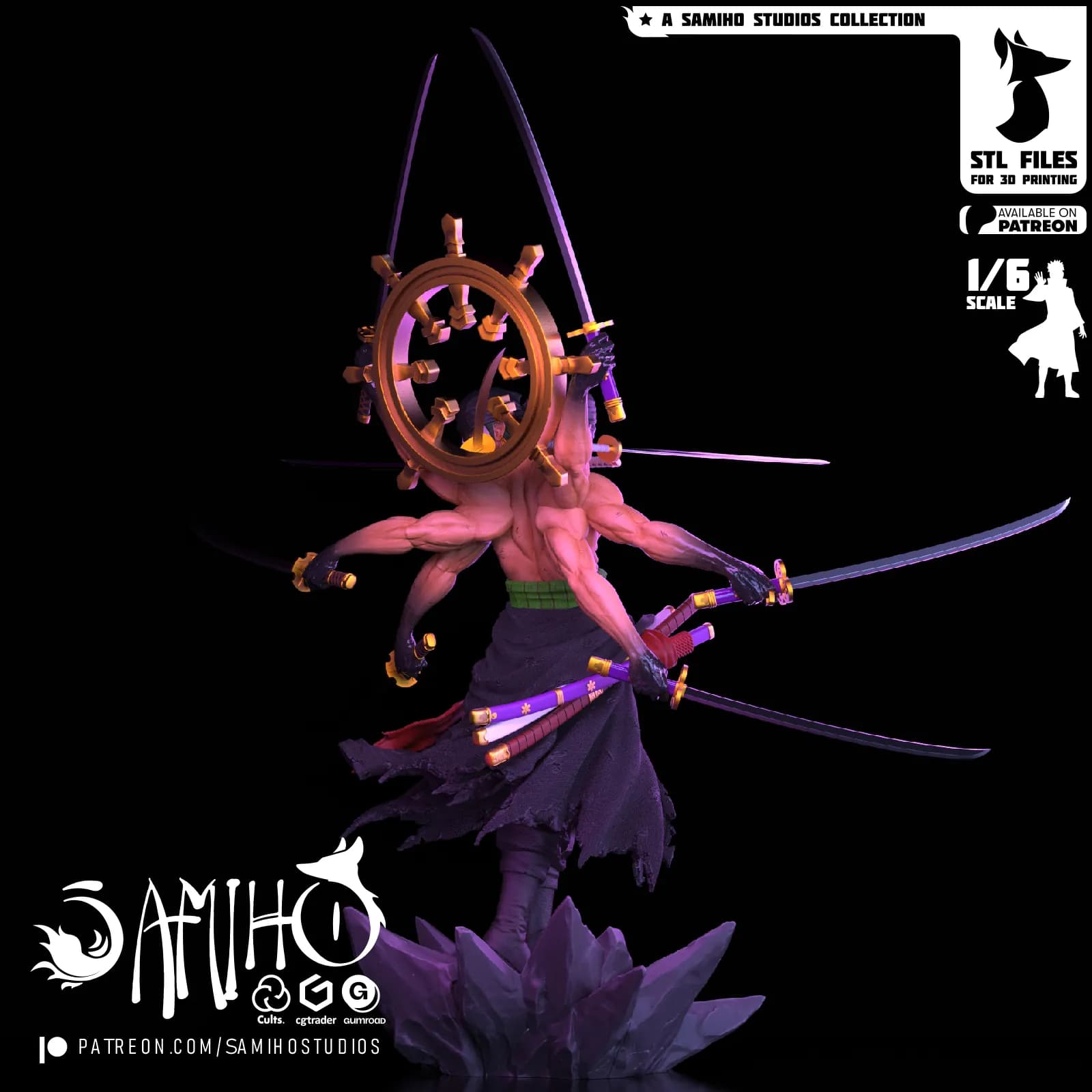 STL - Roronoa Zoro Asura