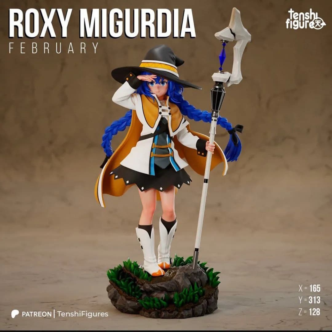 STL - Roxy Migurdia Mushoku Tensei
