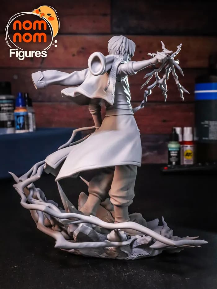 STL - Roy Mustang figura render 5