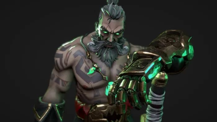 STL - ruined king gangplank blend