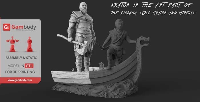STL - rumpy old kratos