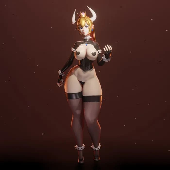 STL - rushzilla bowsette