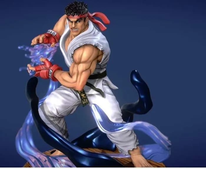 STL - ryu street fighter