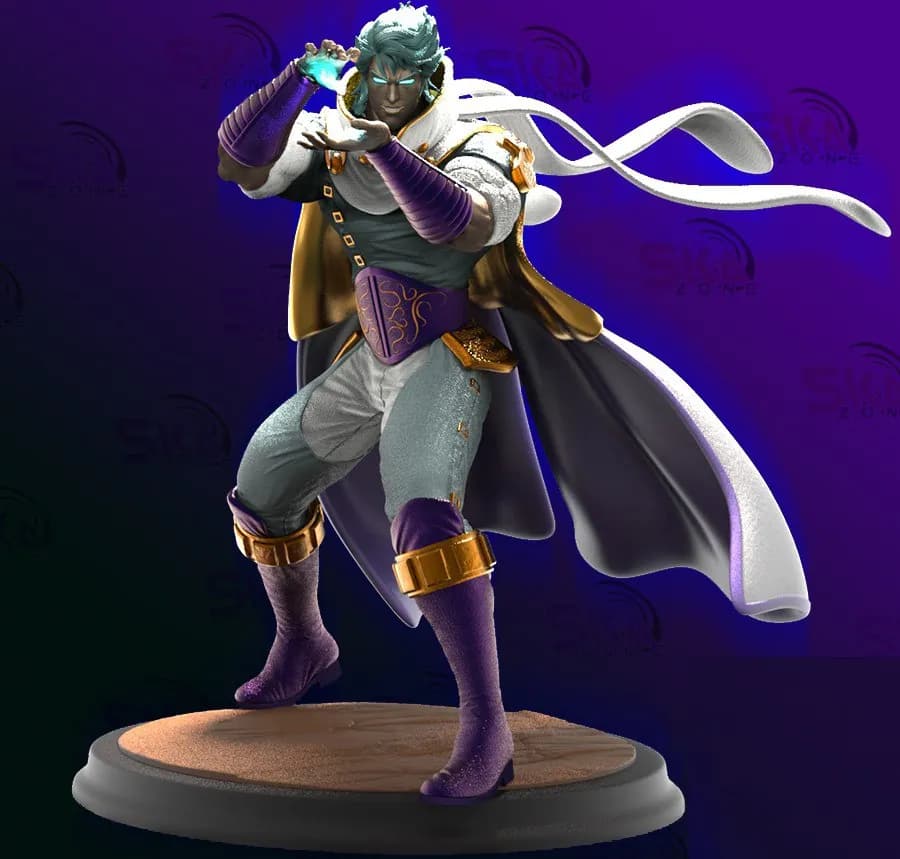 STL - Ryuga, el guerrero de la magia render 2