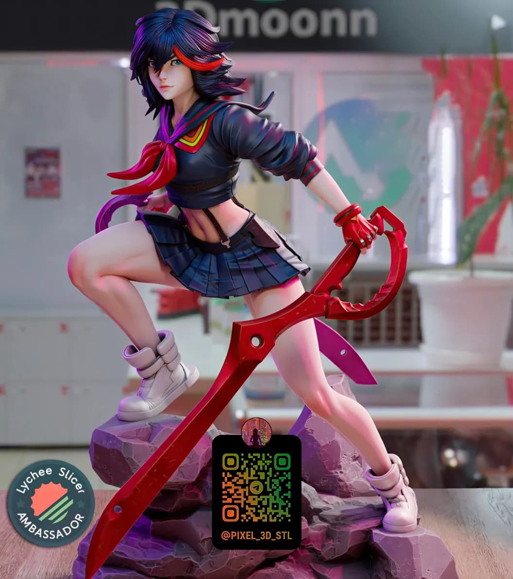 STL - Ryuko Matoi Kill la Kill 3