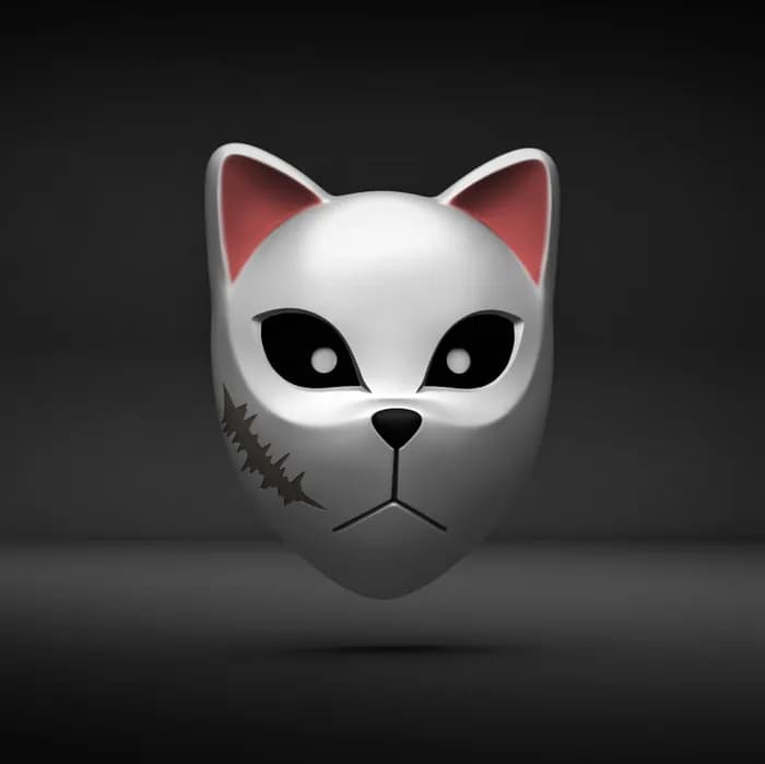 STL - sabito mask demon slayer