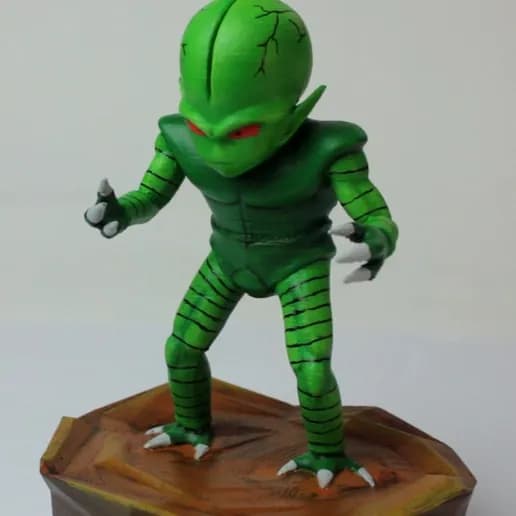 STL - Saibaman de Dragon Ball Z render 2