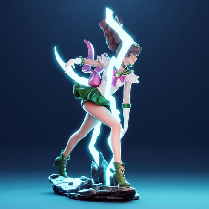STL - sailor jupiter render 4