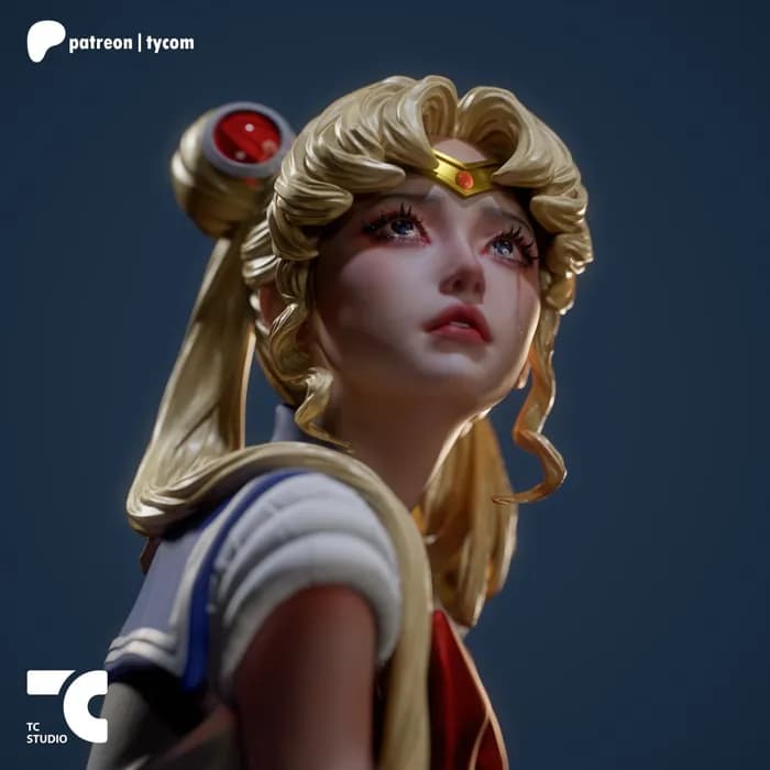 STL - sailor moon bust 2