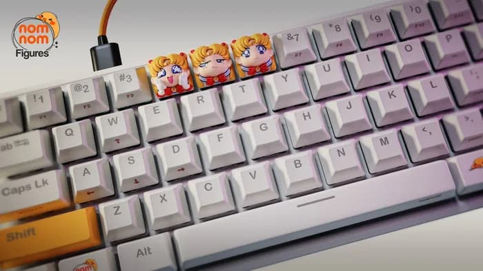 STL - sailor moon keycap presupports