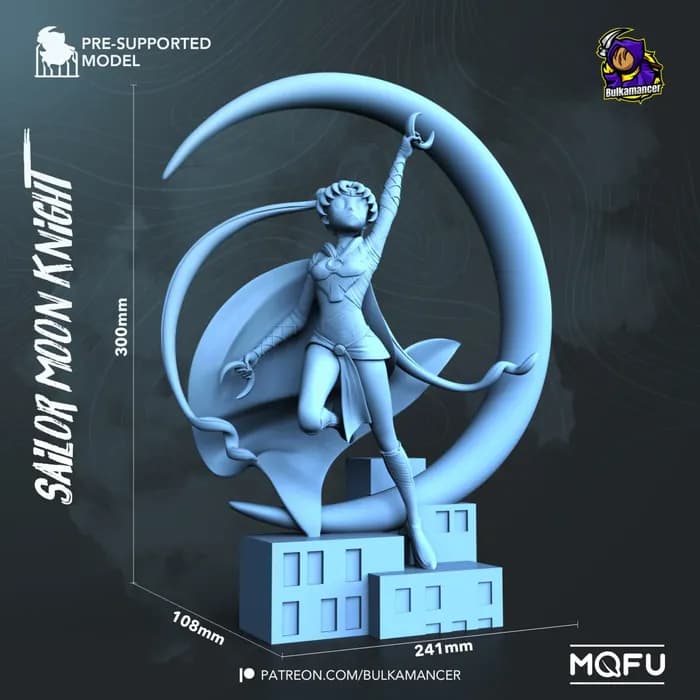 STL - sailor moon knight bulkamancer