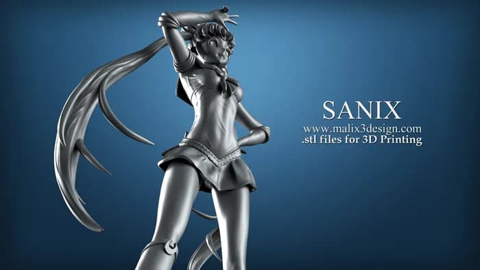 STL - sailor moon sanix