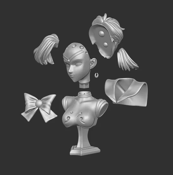 STL - sailor uran sirihitti stl