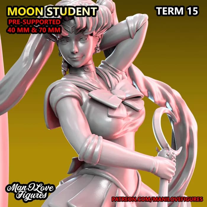 STL - sailormoon1 40mm x