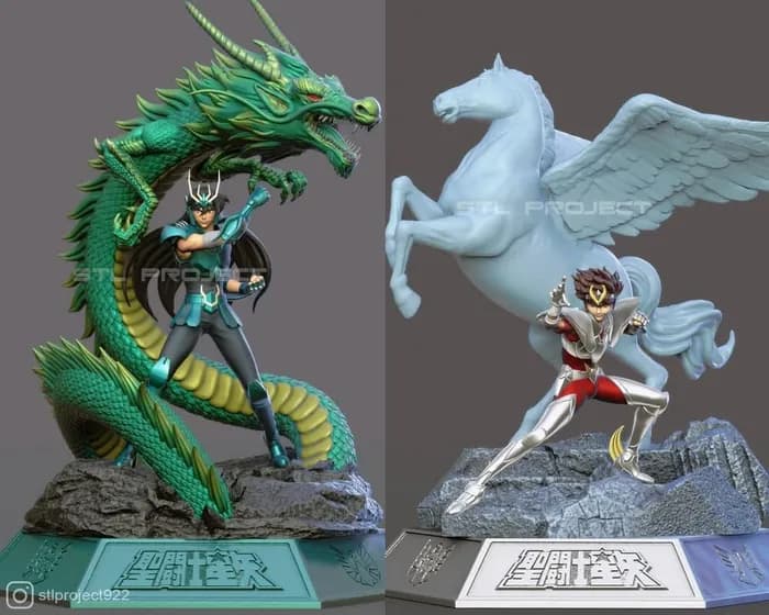 STL - saint seiya combo sbg