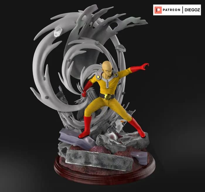 STL - saitama render 3