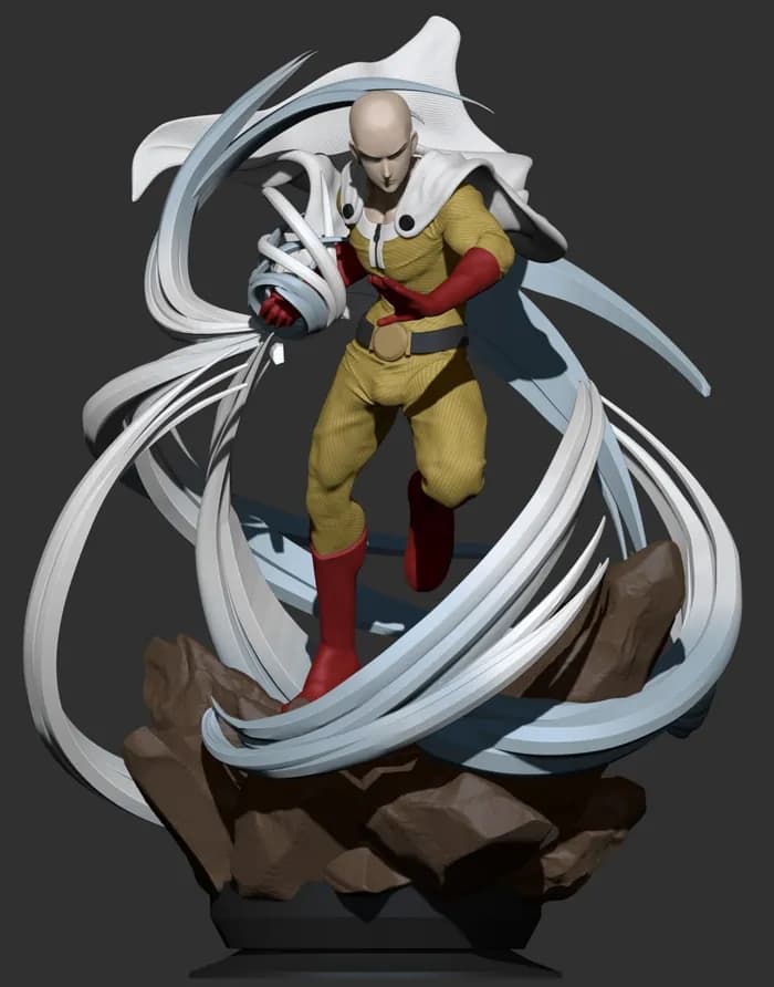 STL - saitama full body