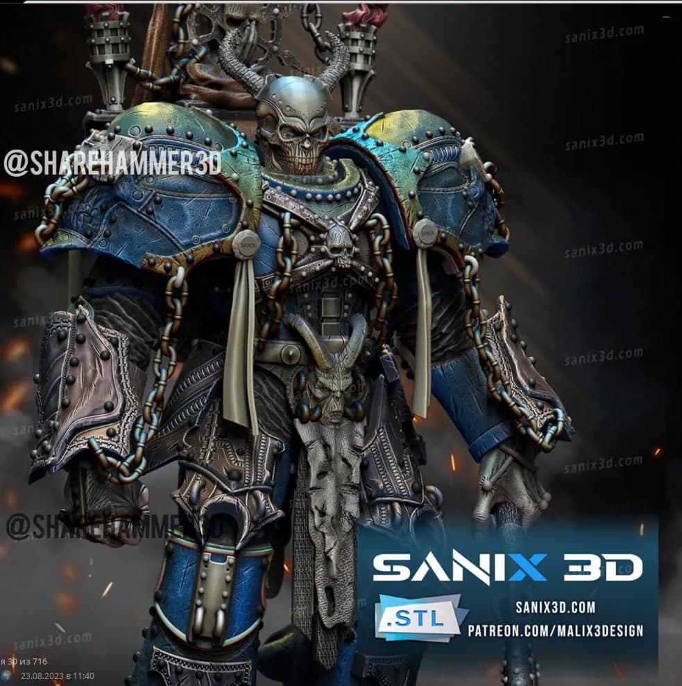 STL - Samurai de Warhammer