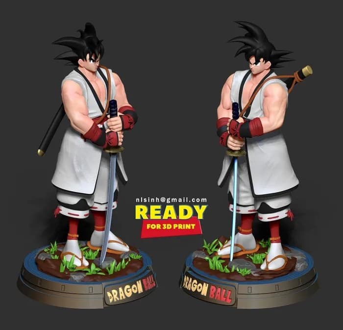 STL - samurai goku