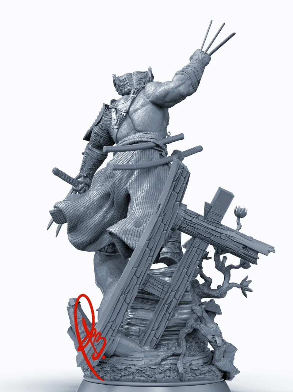 STL - Samurái Wolverine