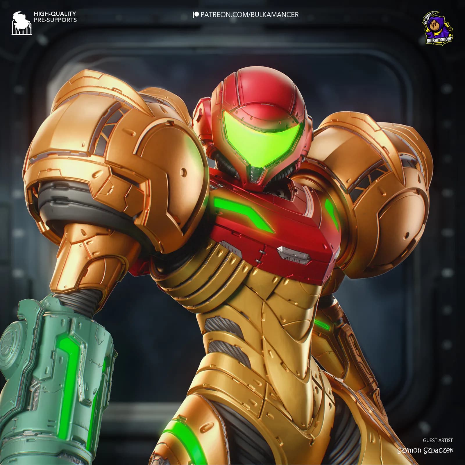 STL - Samus Aran in Power Suit