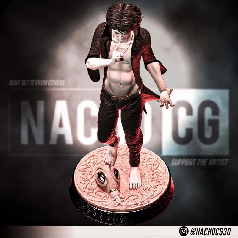 STL - Sandman Personaje Estilizado