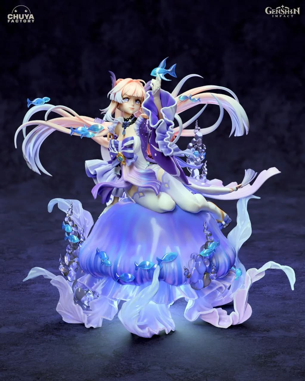 STL - Sangonomiya Kokomi Figura render 3