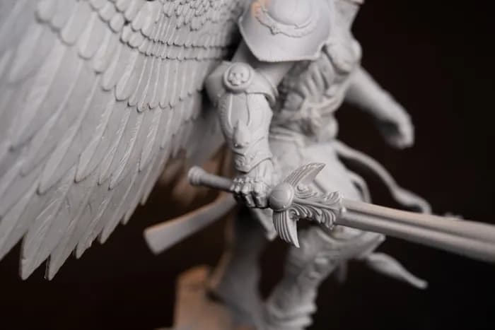 STL - Sanguinius Primarca Blood Angels render 4
