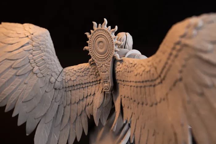 STL - Sanguinius Primarca Blood Angels render 5