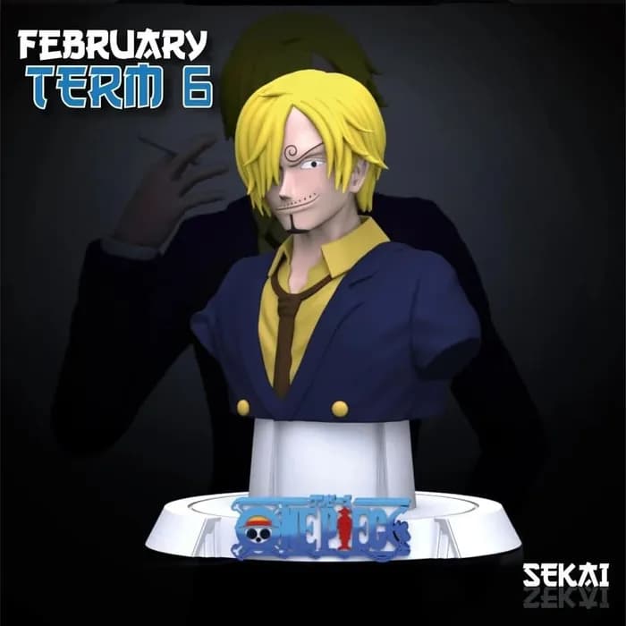 STL - sanji sculpture sekai 3d models