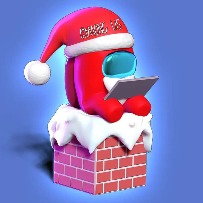 STL - santa among us