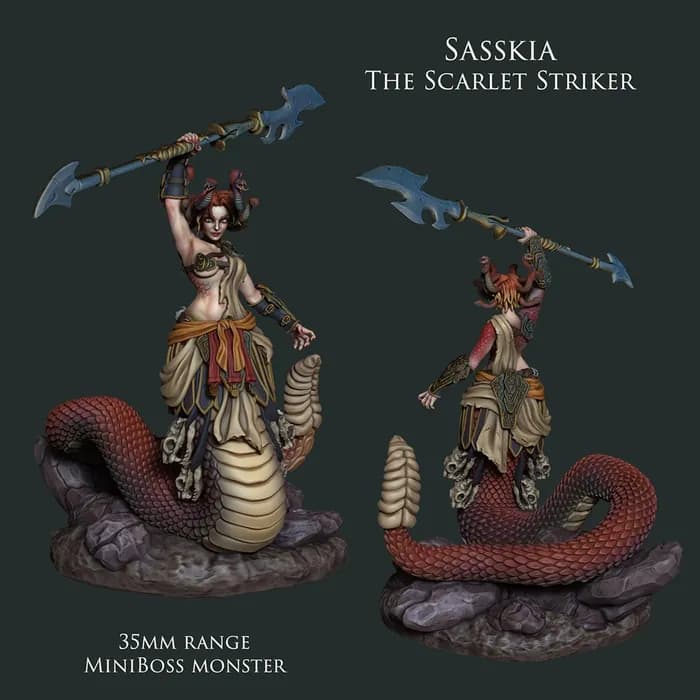 STL - sasskia gorgonminiboss