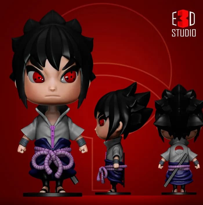 STL - sasuke chibi v1