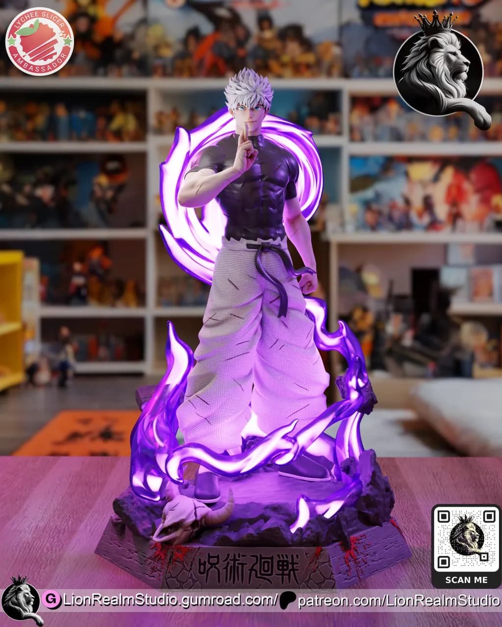 STL - Satoru Gojo Figura