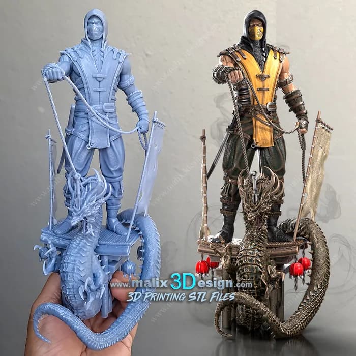 STL - Scorpion de Mortal Kombat