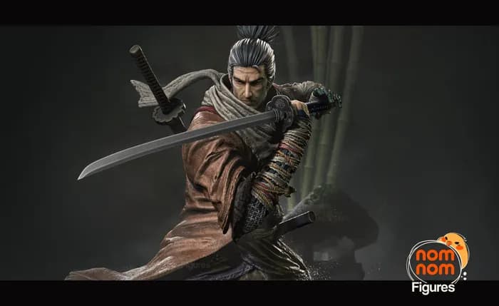 STL - sekiro 178mm split render 2