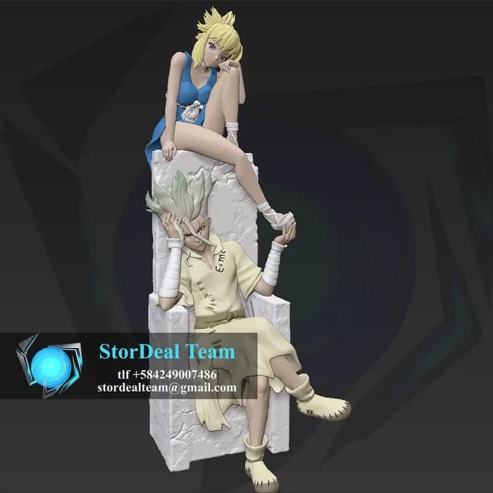 STL - senku kohaku trone