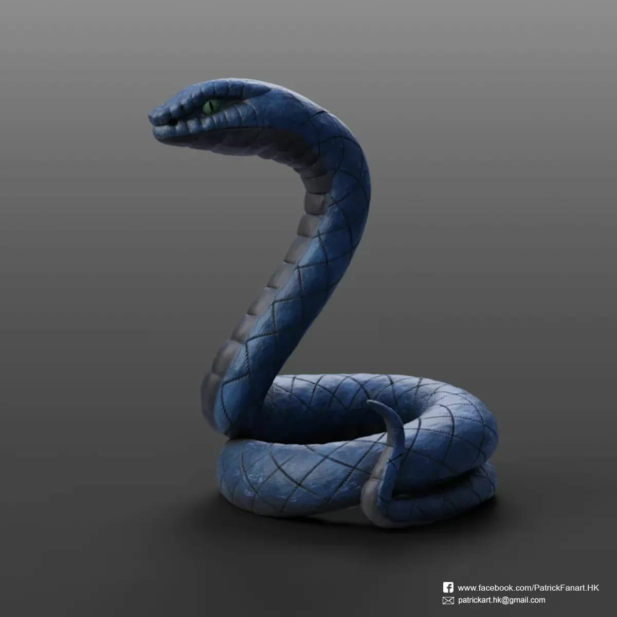 STL - Aoda Serpent from Naruto