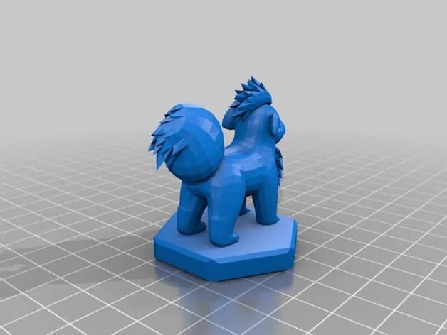 STL - Set de ajedrez de Pokemon