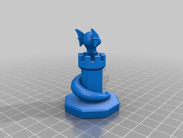 STL - Set de ajedrez de Pokemon