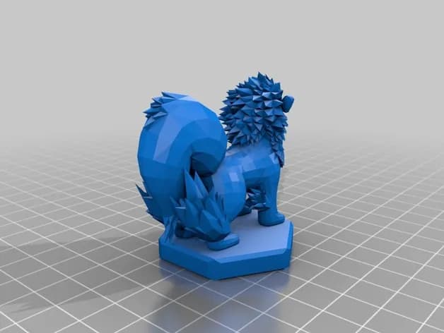 STL - Set de ajedrez de Pokemon