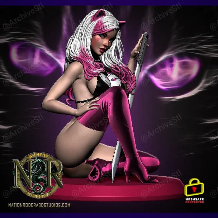 STL - Sexy Miss Meow