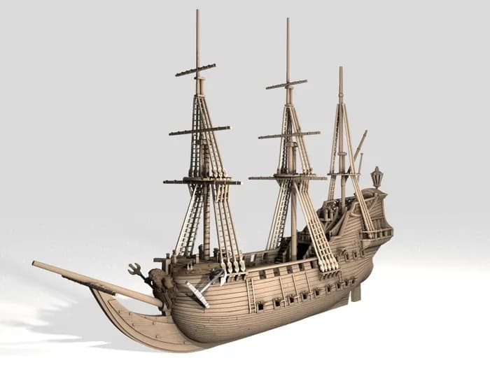 STL - sg galleon