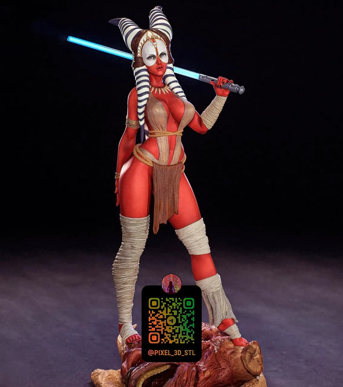 STL - Shaak Ti Star Wars