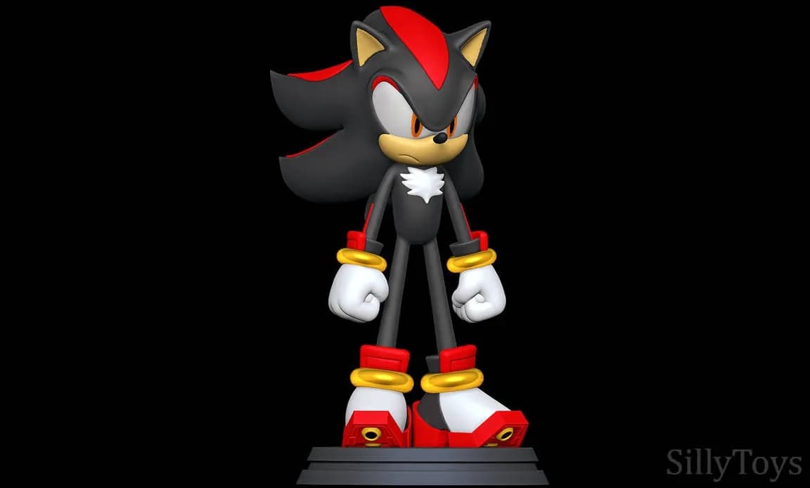 STL - Shadow the Hedgehog figura