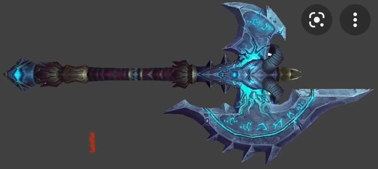 STL - Shadowmourne, hacha de guerra