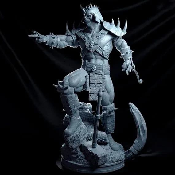 STL - shao kahn from mortal kombat
