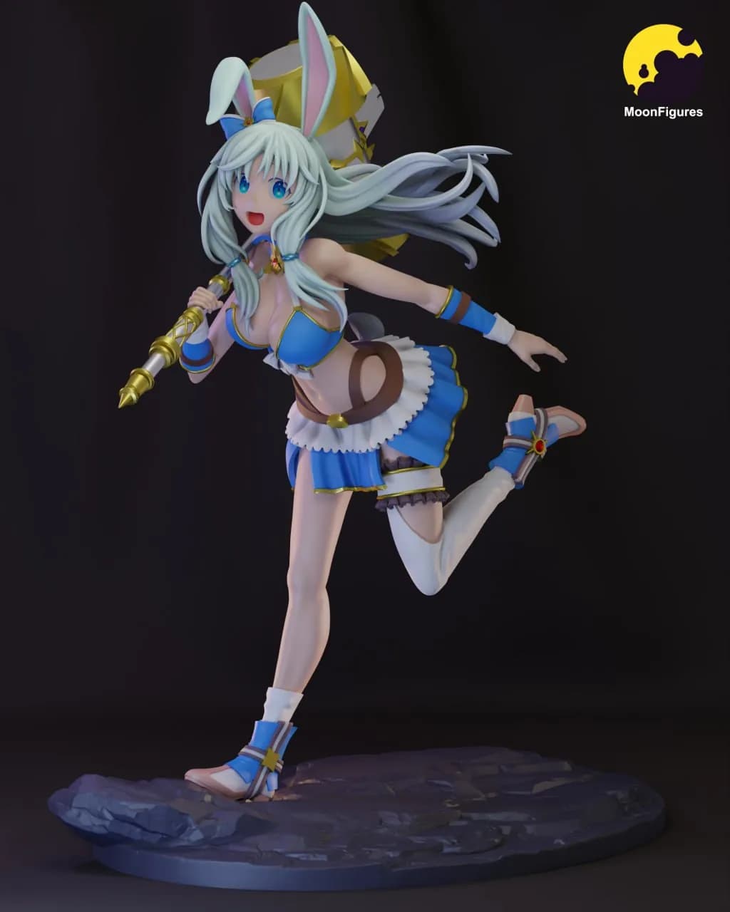STL - Shea Haulia Figura Anime render 5